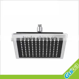 4" / 6" / 8" ABS Plastic Square Polished Bath Bathroom Top Shower Head Sprinkler thumbnail-1