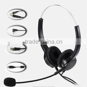 Rj9 Plug Call Center and Noise Cancelling Service Center Headset thumbnail-4
