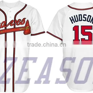 Cheap Baseball Uniforms,Fashion Sublimated Baseball Jersey thumbnail-6