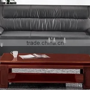 Oupusen 2016 New 1 1 3 Black Home Wooden Sofa Set thumbnail-3