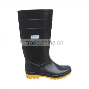 China CE Standerd Black Working Boots for Food Industry Boots thumbnail-1