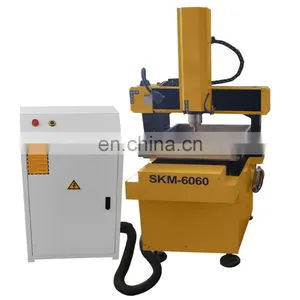 Professional Stable-body CNC Router Engraving Metal Carving Mini Iron Sheet Plate Engraving Machine thumbnail-1