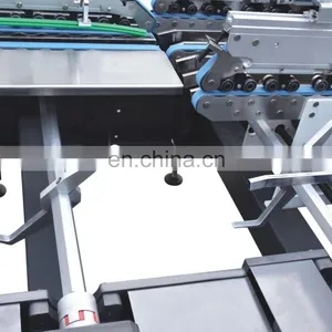 XS-850 Automatic Lock Crash Bottom 4 6 Corner Folder Gluer Machine thumbnail-4