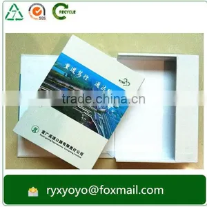 a4 Size Customzied Hard Paper Cardboard Lever Arch File Box thumbnail-1