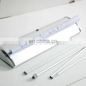Luxury Wide Base Roll up Banner Stand (aluminum+Magnet Cover,double Oxford Bag,electroplating Cover) thumbnail-4