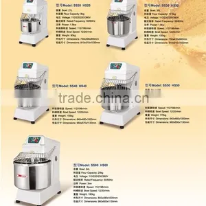 8kg,12kg,16kg,20kg,25kg,40kg,50kg Spiral Mixer, Flour Dough Mixer, Spiral Dough Mixer Used for Bread thumbnail-6