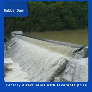 Water Filled Inflatable Rubber Dam, Farmland Irrigation Rubber Dam thumbnail-1
