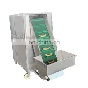 Shanghai Factory Full Automatic Banana Peeling Machine Peeler /Ripe Yellow Banana Fruit Peeling Equipment Machine Cheap Price thumbnail-1