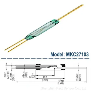 Twisted Reed Switch With Bending Legs/Cutting Leads thumbnail-5