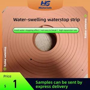 Factory Putty-type Water-swelling Waterstop Strip, Construction Joint Waterproof Sealing Strip, Rubber Strip thumbnail-1