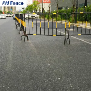 Temporary Fencing for Sports Events Crowd Control /Road Metal Steel Crowd Barrier thumbnail-3