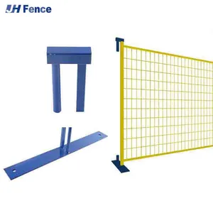 Portable Galvanized Welded Metal Temporary Fence for Construction and Events thumbnail-4