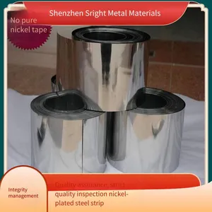 Nickel Alloy Strip, Electronic Components, Conductive Pure Nickel Foil, n6 Hard-state Nickel Sheet and Foil, High-elasticity Nickel-plated Steel Strip thumbnail-2