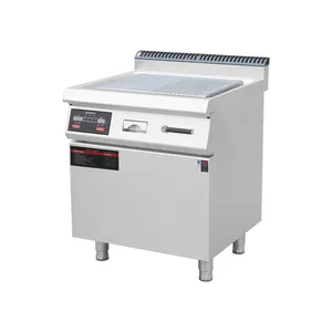 Heavy-Duty Induction Griddle for Restaurant Kitchens With 18