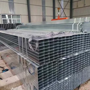Corrosion Resistant Pre-Galvanized Pipes Square Rectangular Hollow Sections for Industrye thumbnail-2