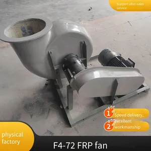 7000 Air Volume Frp Centrifugal Fan, 7.5kw/380v, Anti-corrosion Centrifugal Induced Draft Fan f4 - 72 thumbnail-3