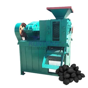 Compact Barbecue Charcoal Machine Briquette Extruder Press Machine Peat Briquette Making Machine EPC thumbnail-1
