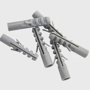 Plastic Anchors for Home Decoration Easy Installation Ribbed Design PE Material Full Sizes Available Factory Direct thumbnail-2