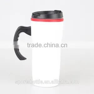 Classic Custon Design Double Wall Steal Mug/ Auto Mug With pp Handle thumbnail-1