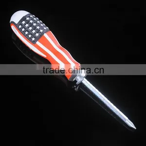 Double Color Stripe Magnetic Screwdriver (Chrome Vanadium Steel) thumbnail-2