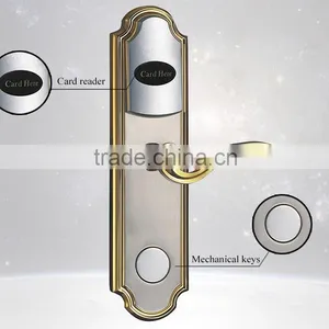 New Remote Control Digital Smart Hotel Swipe Card Door Lock thumbnail-2