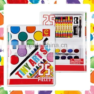 25pcs Safe Travel Paint Set Kids Colors Rainbow Art Set thumbnail-5