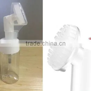 Cosmetic Cleansing Foam Pump With Silicone Brush thumbnail-1