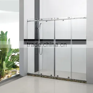 Customzied Aluminium Framed FiberGlass Shower Room thumbnail-4