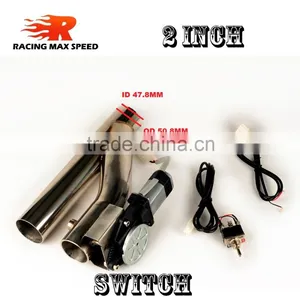2 Inch Type y Stainless Steel Electric Exhaust Pipe With Swtich thumbnail-1