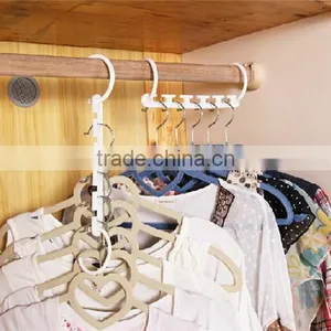 Closet Space Saving Organizer Magic Hanger thumbnail-2