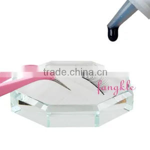 Good Quality Hotselling Glass Dish Eyelash Extension Glue Tray thumbnail-1