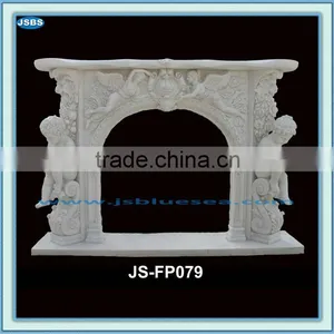 Outdoor Marble Fireplace Mantel thumbnail-1