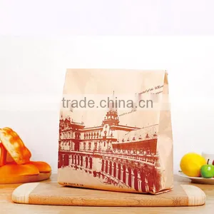 Made in China Printed Recycle Baguette Kraft Paper Bread Bag thumbnail-2