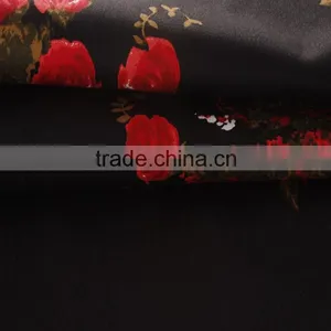 100 Cotton Fabric Printed Red Roses Design Fabric Textile for Shirt thumbnail-6