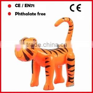 PVC Promotional Toys Inflatable Tigers for Kids thumbnail-1