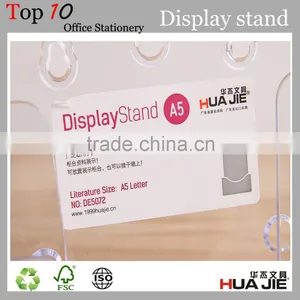 Three Layer Desktop Menu Display Stand A5 Brochure Holder thumbnail-5