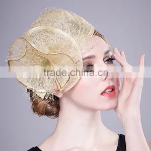 Hair Sinamay Fascinator Hats for Women Sinamay Church Hat Supplier's Choice thumbnail-6