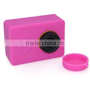 OEM&ODM Xiaoyi Camera Accessories for Xiaomi YI, Silicone Case for Xiaomi+silicone Cap for Xiaomi YI thumbnail-1