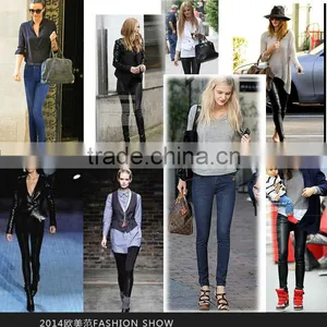 Best Selling 2015 New Style European Style Skinny Jeans, Fashion Pencil Jeans Ladies Pants,wholesale Elastic Women Jeans thumbnail-2