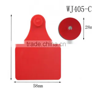 WJ405-C Blank Green Cattle Ear Mark thumbnail-4