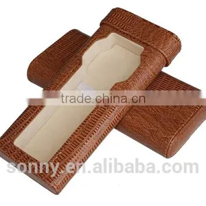 Brown Leather Wholesale Watch Case thumbnail-3