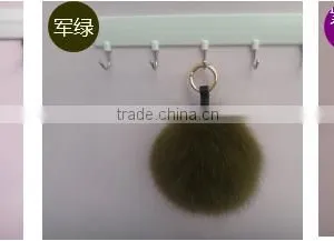 Fashion Genuine Fox Fur Ball for Keychain ,bag Toy Accessories thumbnail-4