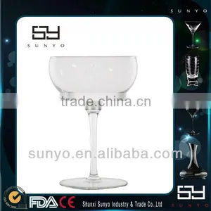 New Design Crystal Champagne Saucer Glass thumbnail-1