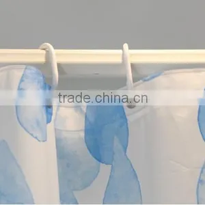 New Design Soft PEVA Shower Curtain Waterproof Bath Curtain thumbnail-2