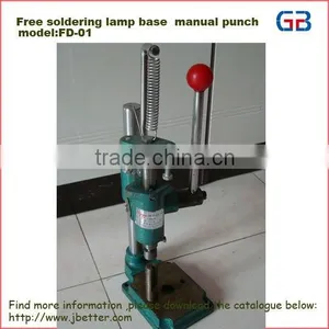 Manual Crimp Tools for Free Soldering Lamp Base thumbnail-1