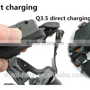 Wholesale Product Machfally High Power 3T6 LED Outdoor Headlight Rechargeable Headlamp Waterproof LED Flashlight thumbnail-4