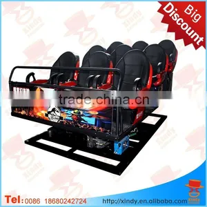 2015 Hot Product Steel Material Safety Motion Simulator 5D Cinema thumbnail-2