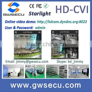 Shenzhen Factory Origin Full Color Night Vision Star Light HD TVI Camera thumbnail-2