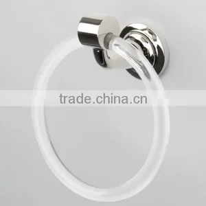 2014 New Model Opus Wall Mounted Crystal Towel Ring thumbnail-1
