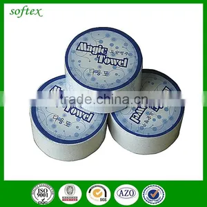 100% Cotton Compressed Towel Magic Towel With Your Logo thumbnail-1